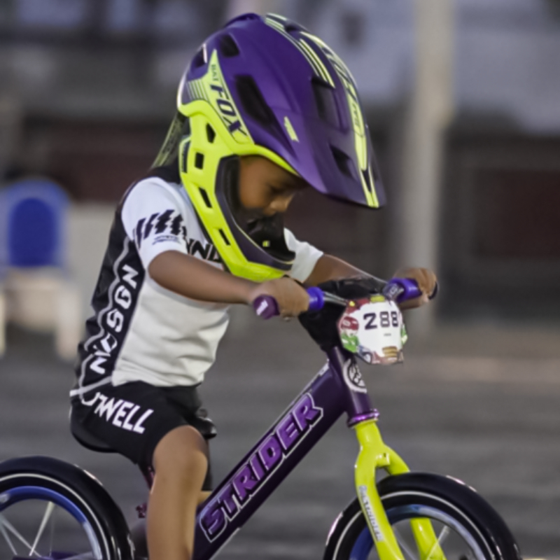 Motorcycle Gear Kids - BATFOX helm sepeda wajah penuh untuk