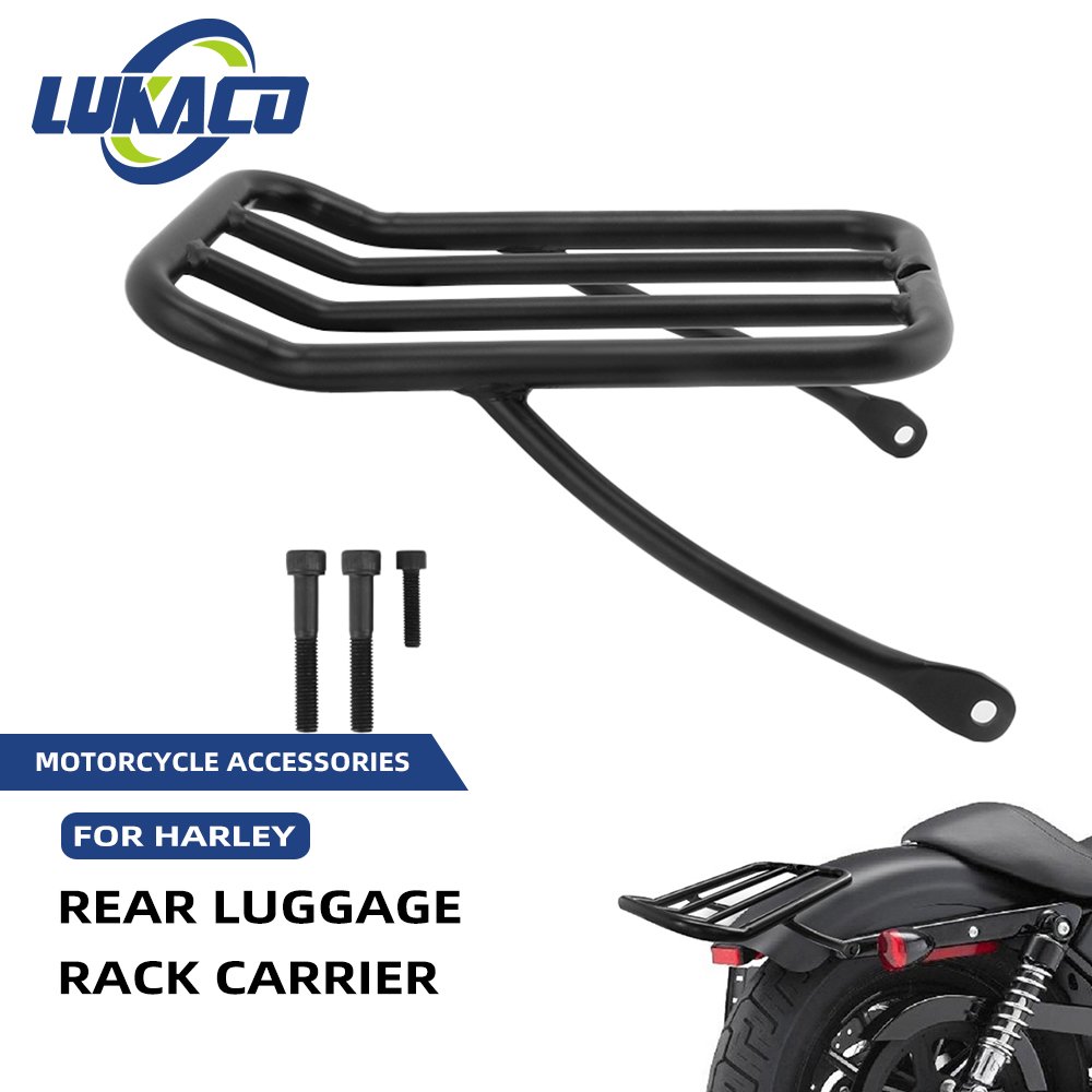 Motorcycle Gear Rack - Rak bagasi pembawa belakang sandaran penumpang