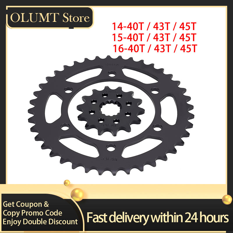 Motorcycle Gear Usa - 520 Rantai 14T 15T 16T 43T