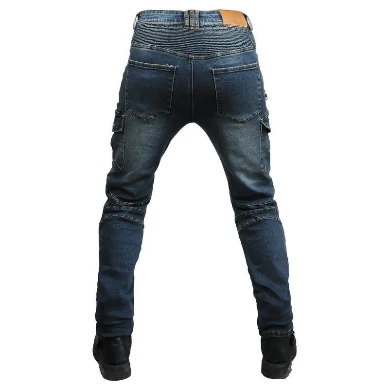Motorcycle Gear Jeans - Celana Motor Motocross Gaya Metal Ritsleting