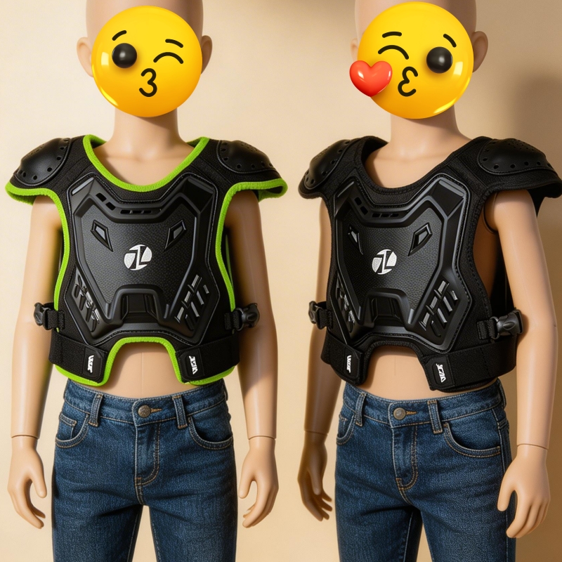 Motorcycle Gear For Kids - Rompi Pelindung Dada dan Punggung untuk