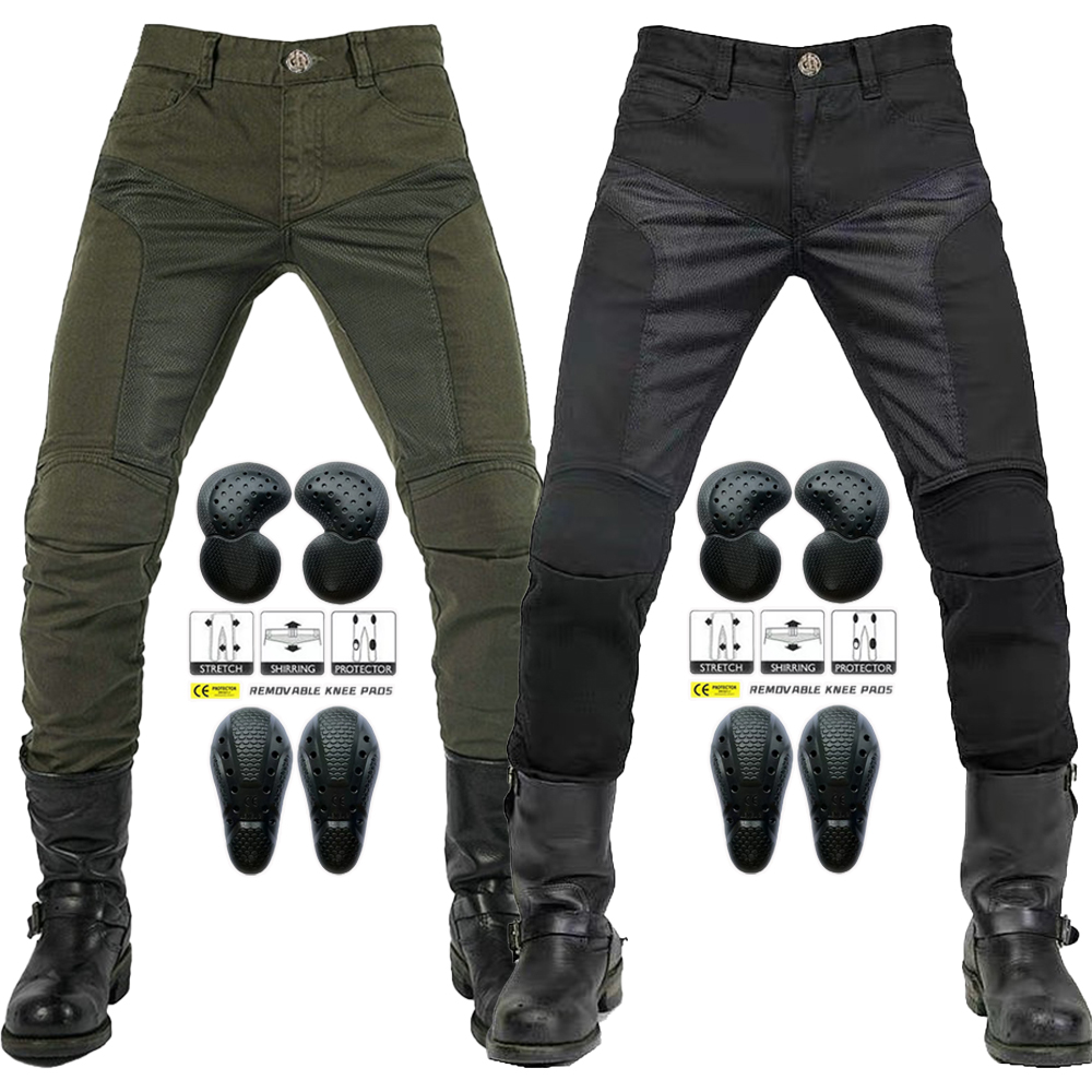 Motorcycle Gear Jeans - Celana jins berkendara sepeda motor, celana