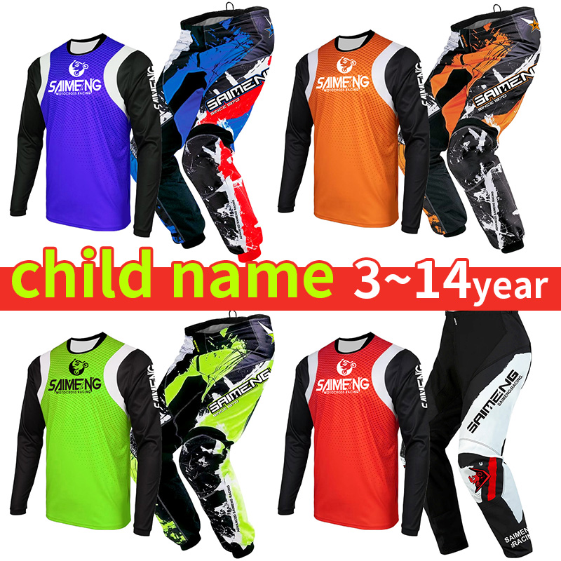 Motorcycle Gear For Kids - Set Perlengkapan Motocross Baru 2026 untuk