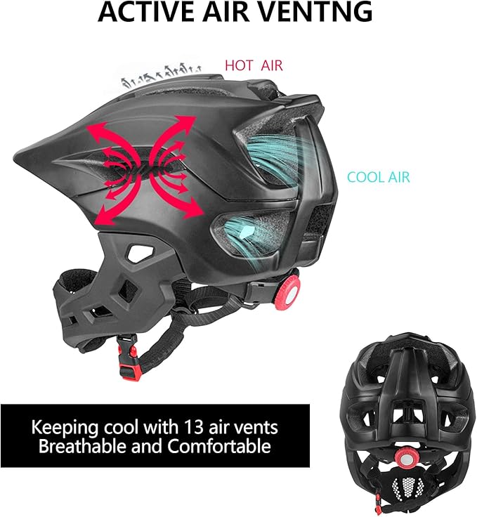 Helm Sepeda Anak BATFOX Full F - Motorcycle Gear Kids ulasan dan harga