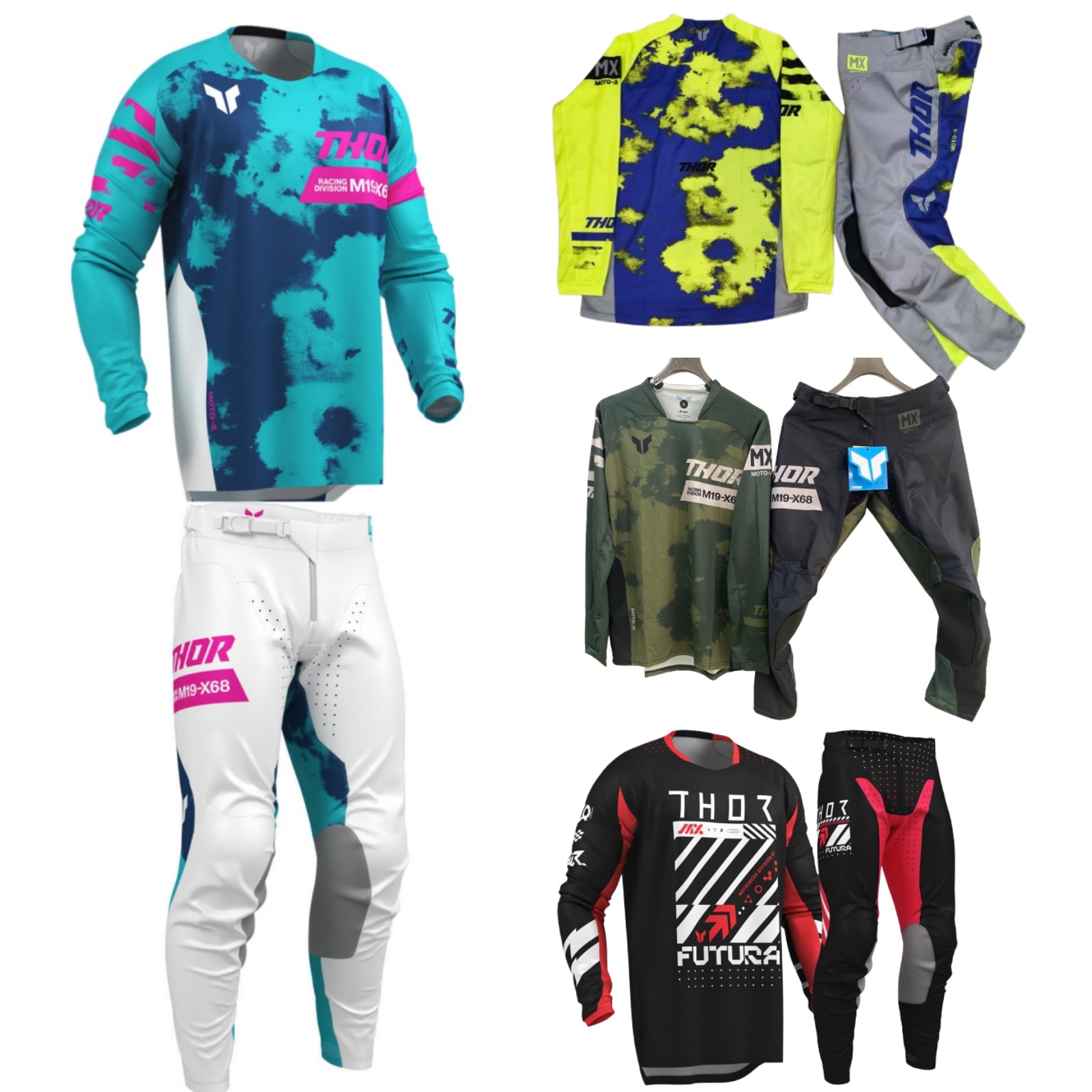 Set Perlengkapan Motocross Ata - Motorcycle Gear Bundle ulasan dan harga