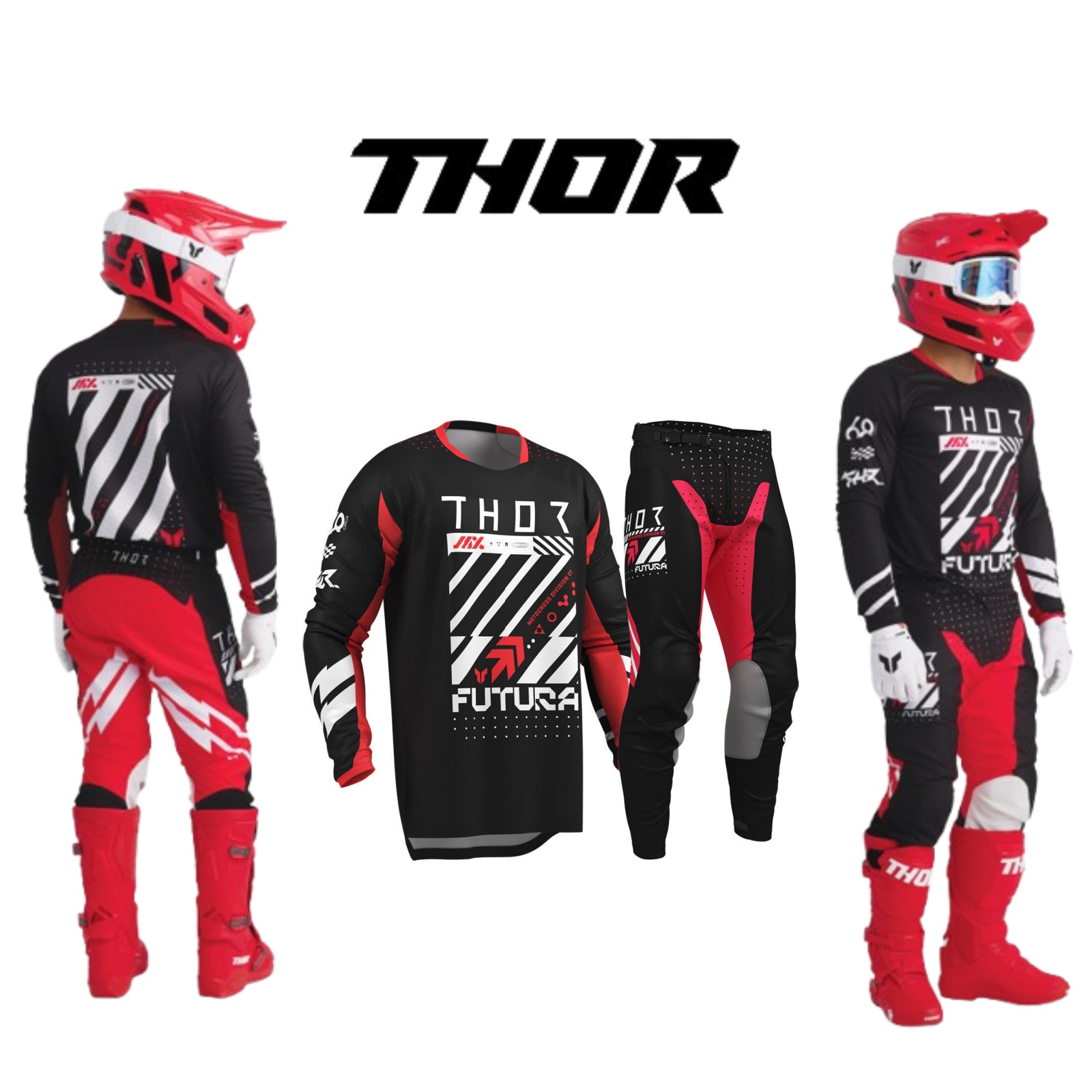 Set Perlengkapan Motocross Ata - Motorcycle Gear Bundle ulasan dan harga