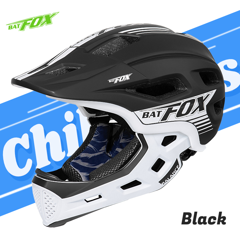 BATFOX Helm Sepeda Anak Full F - Motorcycle Gear Kids ulasan dan harga