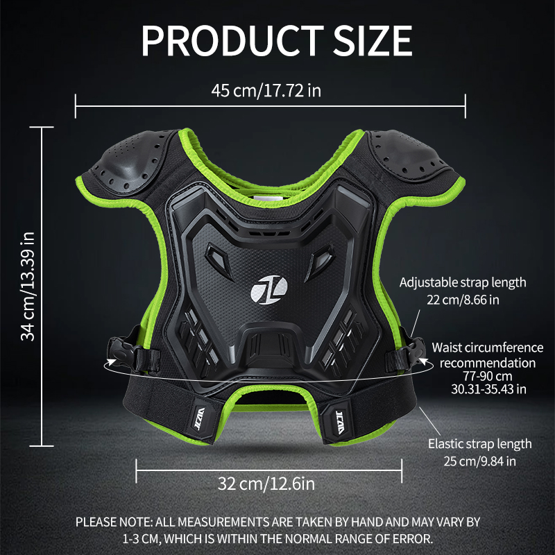 Rompi Pelindung Dada dan Pungg - Motorcycle Gear For Kids ulasan dan harga