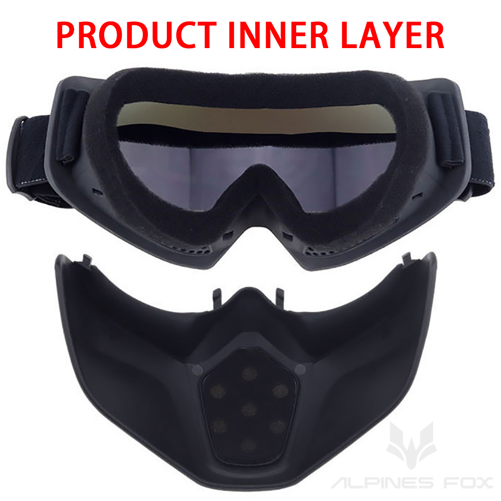 Kacamata Helm Sepeda Motor Vin - Motorcycle Gear Alpine ulasan dan harga