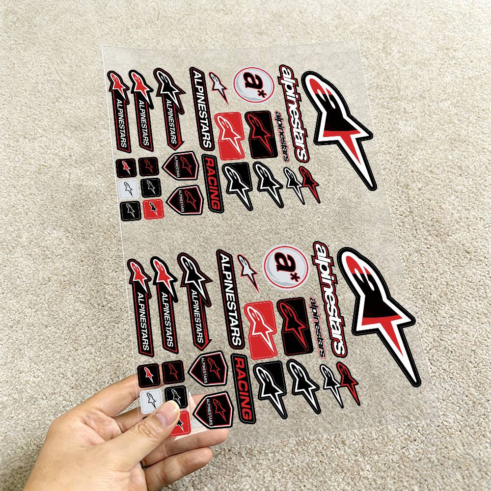 A-aLpInE sTaRs-S Stiker Dekora - Motorcycle Gear Alpine ulasan dan harga
