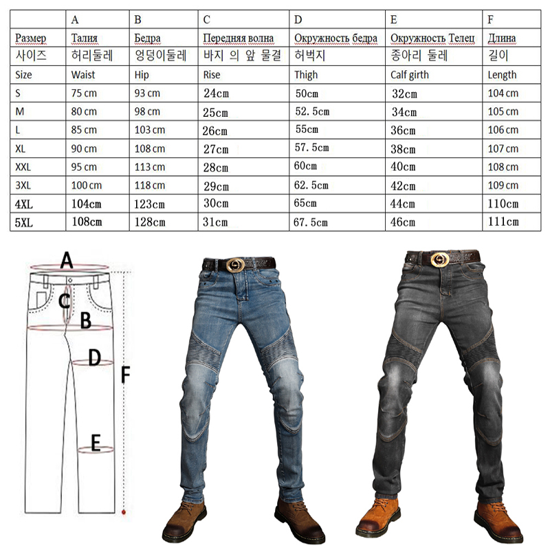 Celana Jeans Motor Pria S-5XL  - Motorcycle Gear Jeans ulasan dan harga