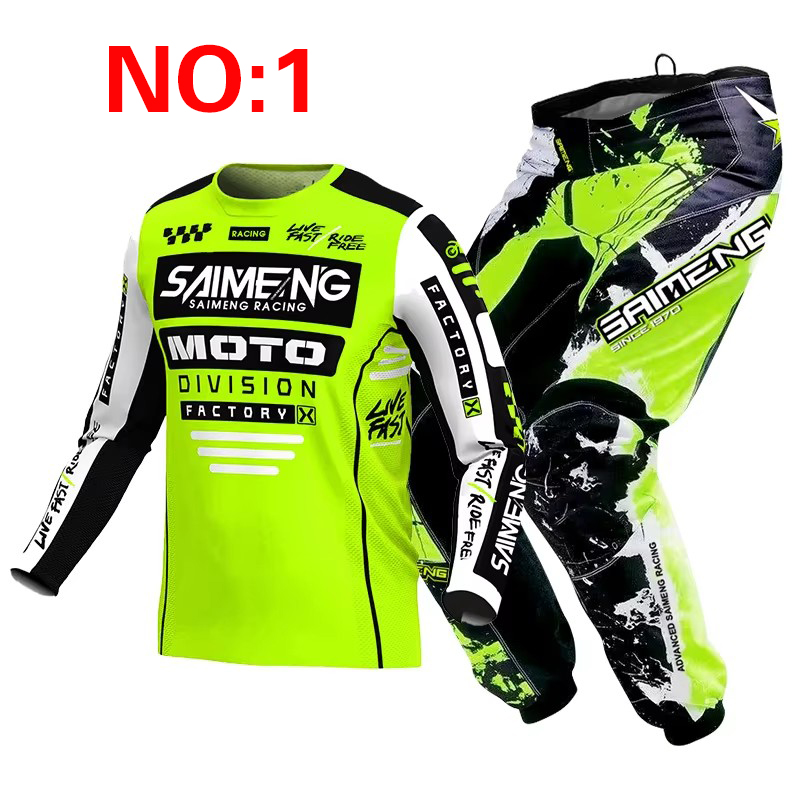 Set Anak Motocross Jersey dan  - Motorcycle Gear For Kids ulasan dan harga