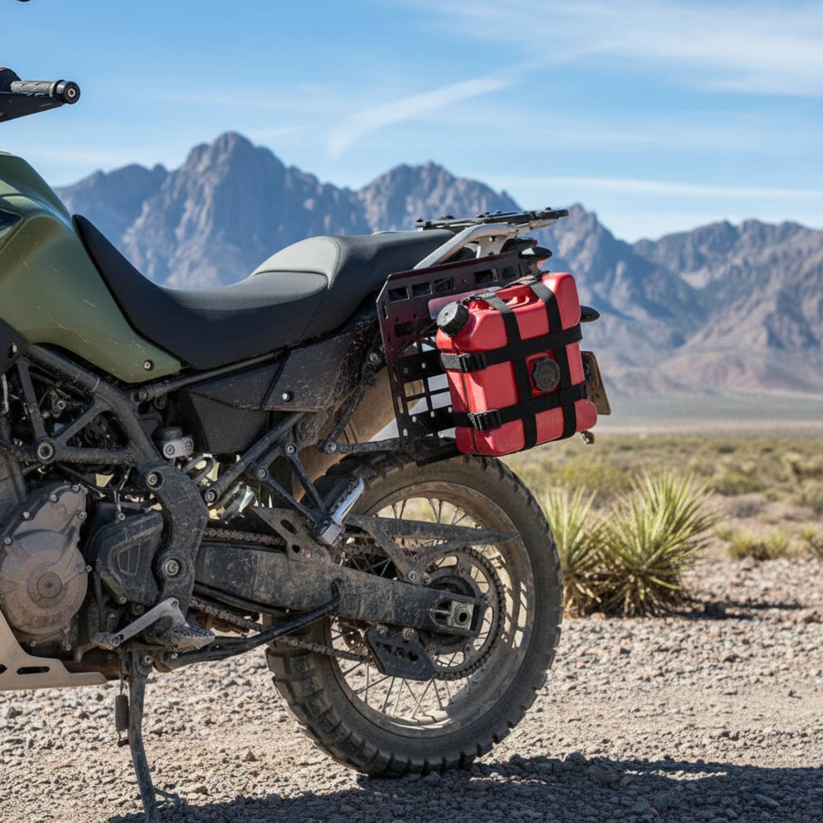 Rak Penyangga Tas Samping Moto - Motorcycle Gear Rack ulasan dan harga
