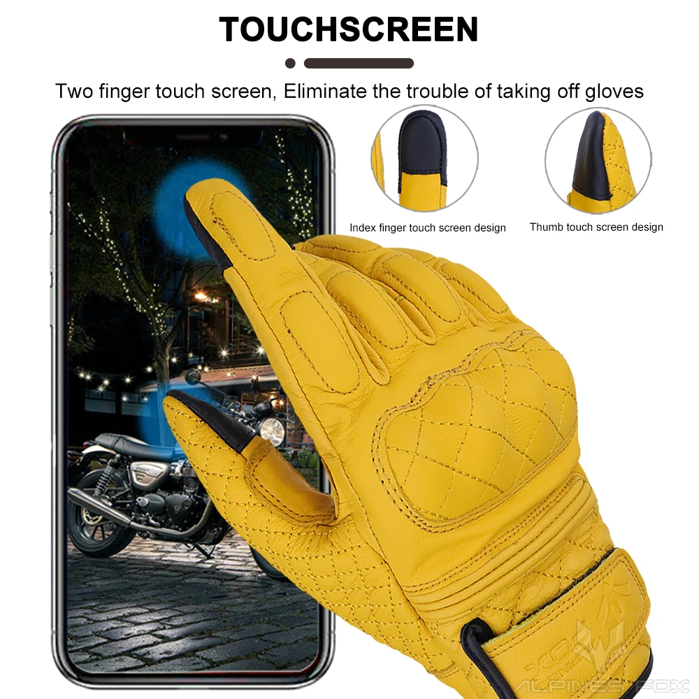 Sarung tangan sepeda motor Ret - Motorcycle Gear Alpine ulasan dan harga