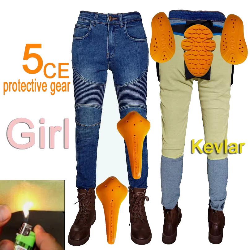 Jeans Sepeda Motor Wanita Cela - Motorcycle Gear Jeans ulasan dan harga
