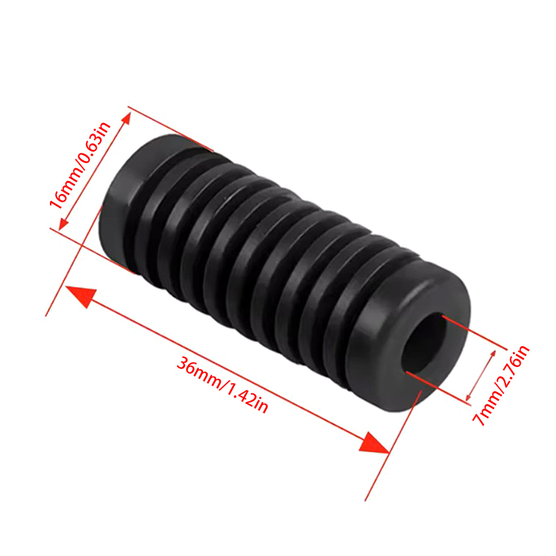 CENJITION 2 Buah Penutup Karet - Motorcycle Gear Lever Rubber ulasan dan harga