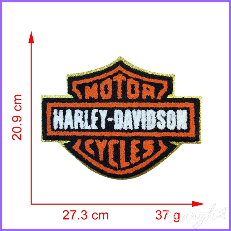 Patch Velcro Dekorasi Bordir M - Motorcycle Gear Rack ulasan dan harga