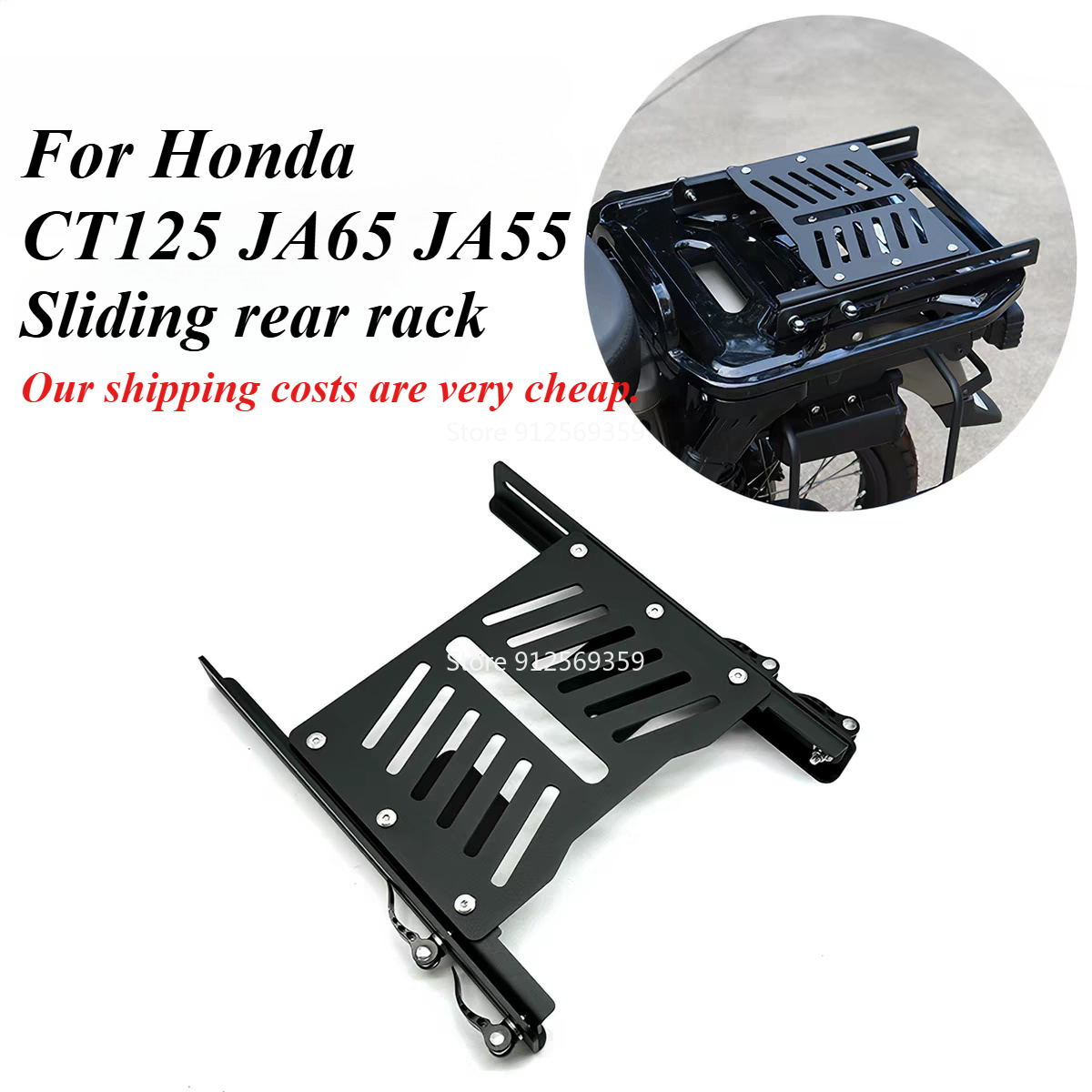 Untuk Sepeda Motor Honda CT125 - Motorcycle Gear Rack ulasan dan harga