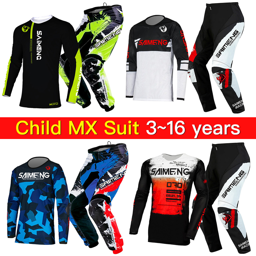 Setelan Enduro Anak Perlengkap - Motorcycle Gear For Kids ulasan dan harga