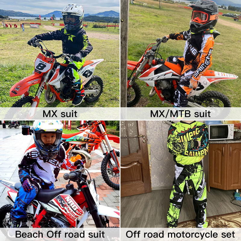 Setelan Enduro Anak Perlengkap - Motorcycle Gear For Kids ulasan dan harga