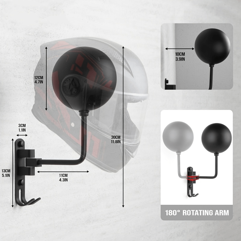 Gantungan Helm Premium dari Pa - Motorcycle Gear Rack ulasan dan harga